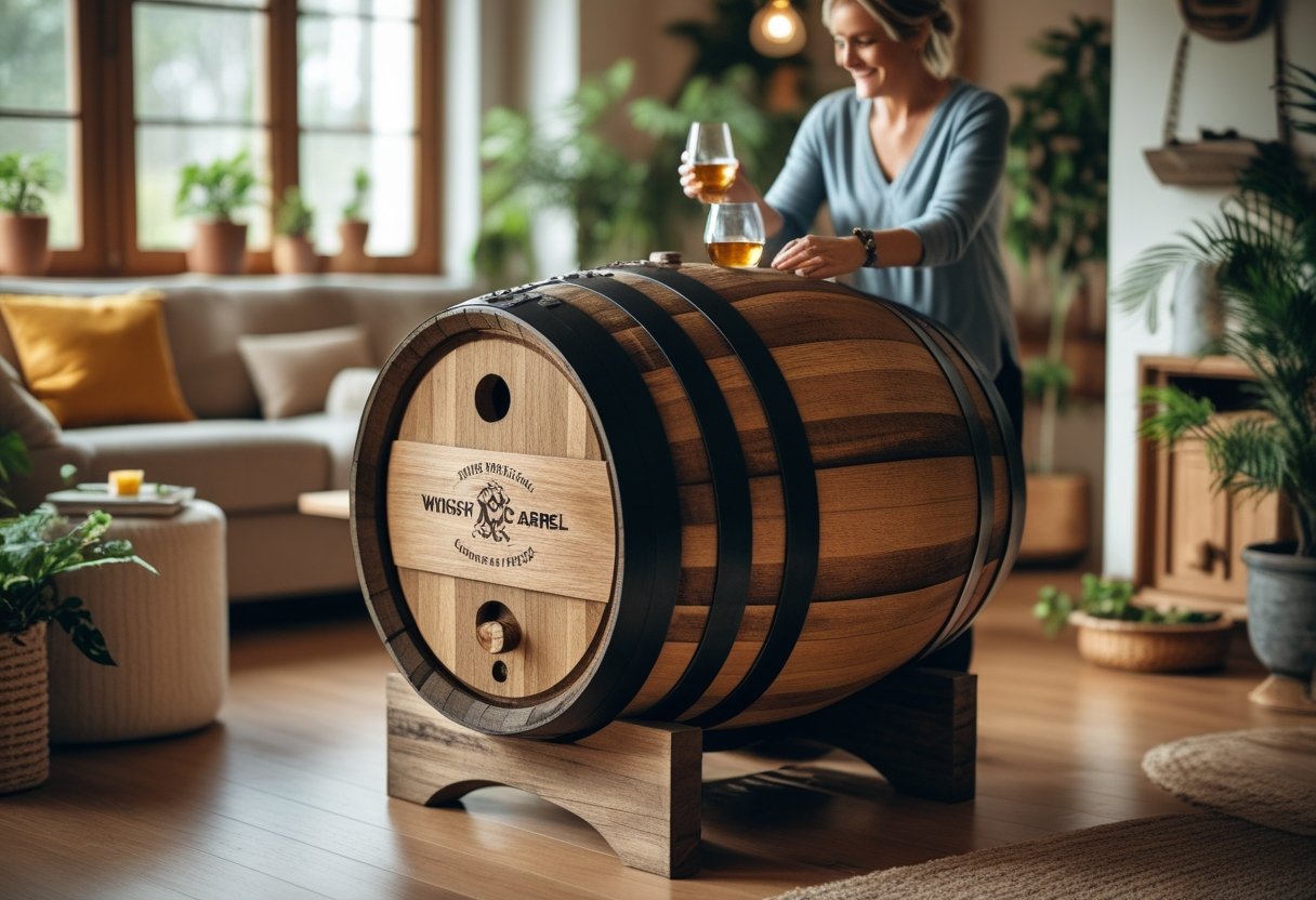 Sådan skaber du et unikt hjem med en whiskytønde til hjemmet
